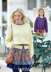 Round Neck and Collar Neck Cardigans in Sirdar Wash 'n' Wear Double Crepe DK - 7342 - Downloadable PDF
