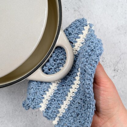 Classic Striped Potholder