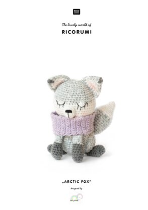 Arctic Fox in Rico Ricorumi DK - Downloadable PDF