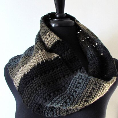 Dotted Stripes Scarf