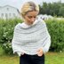 Leafy sweater scarf