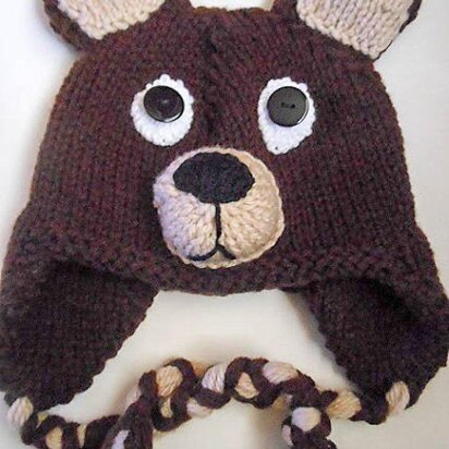 Teddy Bear Hat knit