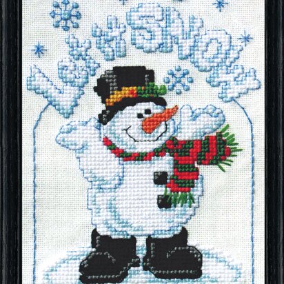 Design Works Let it Snow Counted Cross Stitch Kit