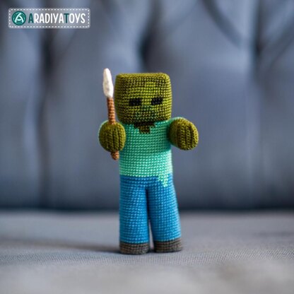 Zombie from "Minecraft" by AradiyaToys