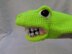 Rexy, the Tyrannosaurus rex, hand puppet