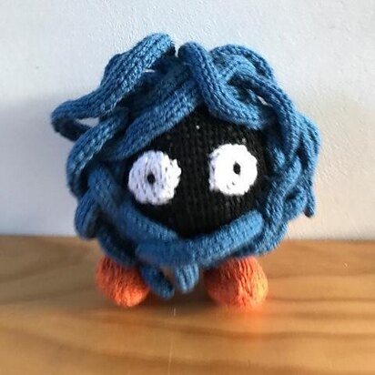 Tangela Pokemon Toy Plushie - knitting pattern
