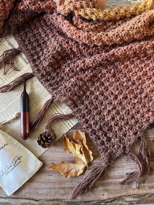 Mini Acorn Shawl