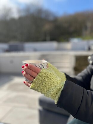 Meadow Fingerless Mitts