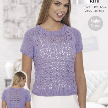 Sweaters in King Cole Cottonsoft DK - 4518 - Downloadable PDF