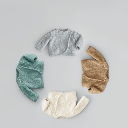 Newborn Sweater in Phildar Phil Douce - Downloadable PDF
