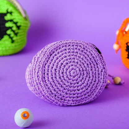 Halloween crochet purse set "Witch's picks"