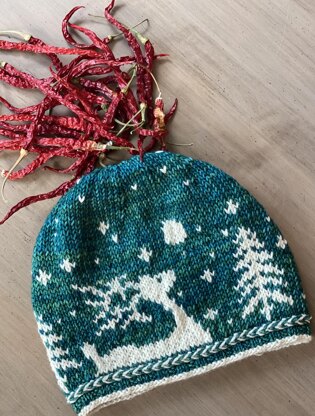 Winter Moondeer Hat