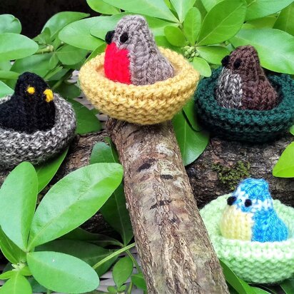 Garden Birds - Mini Easter Egg Nests