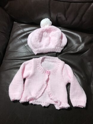 Baby Cardigan Set