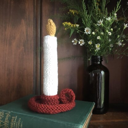 Christmas Candle Knit Pattern