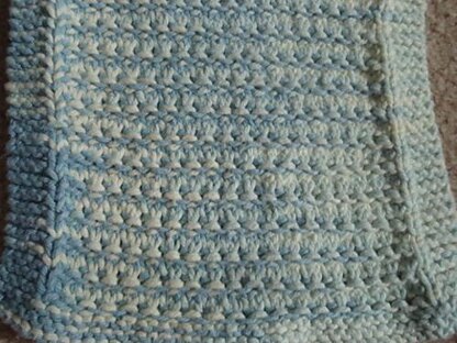 Stockinette Ridge Dishcloth