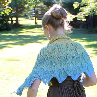 Rare Bird Shawl - knitting pattern