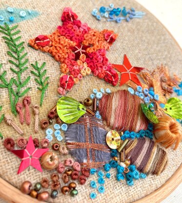 Rowandean The Starfish Embroidery Kit