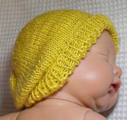 BABY SILK SLOUCH KNITTING PATTERN - MADMONKEYKNITS