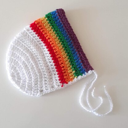 Rainbow bonnet