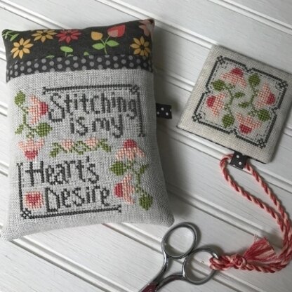 Hands On Design Stitching Is My Heart's Desire - HD141 -  Leaflet