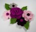 Bouquet Flowers Brooch Pin