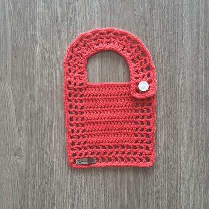 Coral Baby Bib