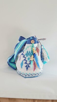 Feather Mochila Bag