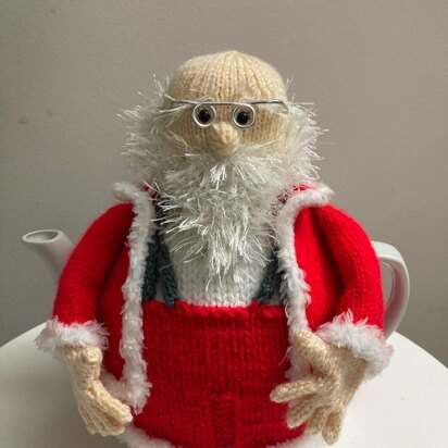 Santa Claus Tea Cosy Knitting Pattern