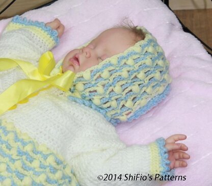 225 Baby Matinee Crochet Pattern #225