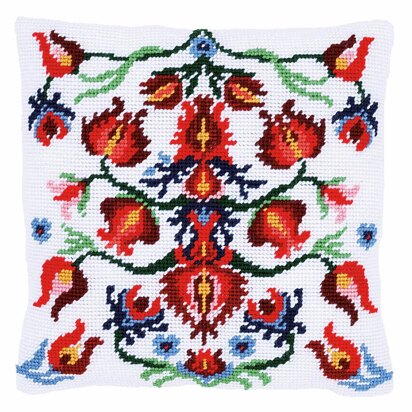 Vervaco Tapestry Kit: Cushion: Folklore IV - 40 x 40cm