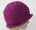 Bean Stitch Flapper Cloche