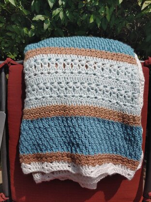 Washed by the Sea Afghan