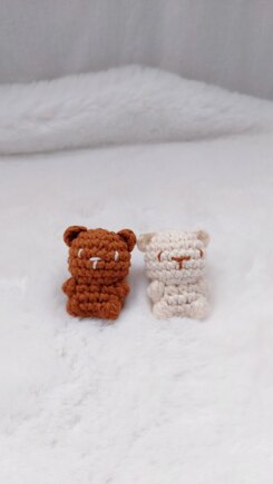 Cute mini bear tutorial #2
