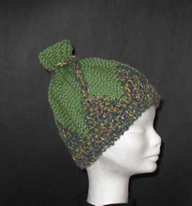 Lovely Green Pom Pom Hat