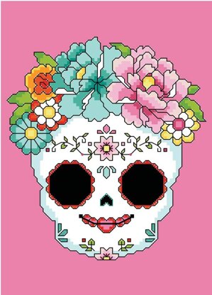 Sugar Skull Pink - PDF