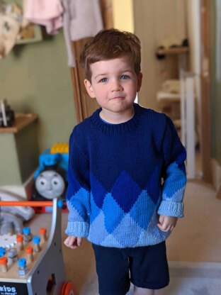 Boy's aran sweater