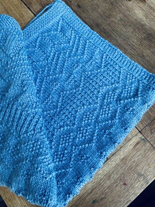 Zig Zag Sampler Blanket