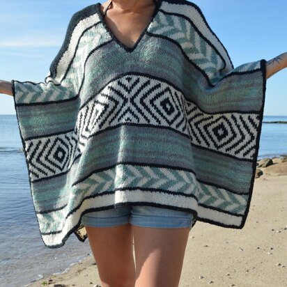 Boho Beach Poncho