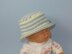 Baby and Child Roll Brim Stripe Bucket Hat