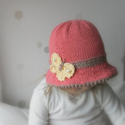 Mary sun brim hat