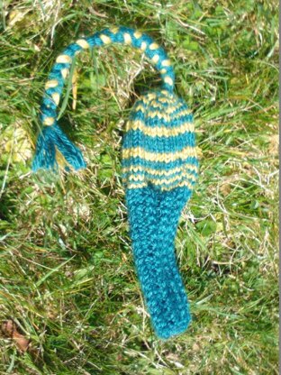 Knitted golf club covers