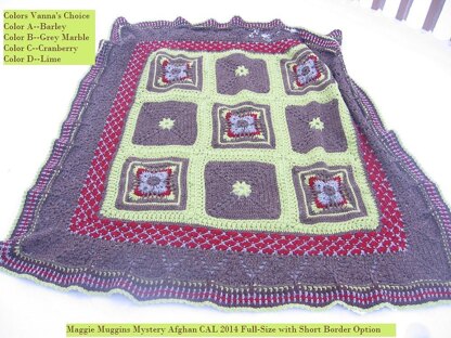 Maggie Muggins Mystery CAL Afghan 2014