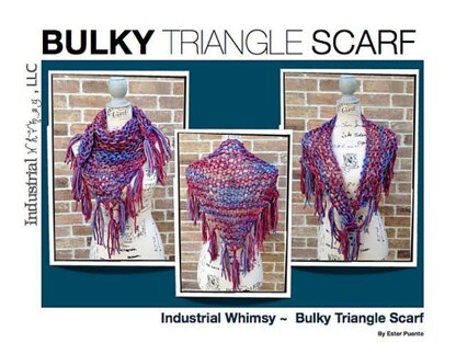 Bulky Triangle Scarf