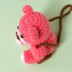 Strawberry Bear Car Hanging