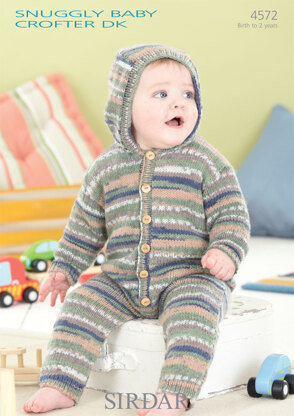 All-In-One in Sirdar Snuggly Baby Crofter DK - 4572 - Downloadable PDF