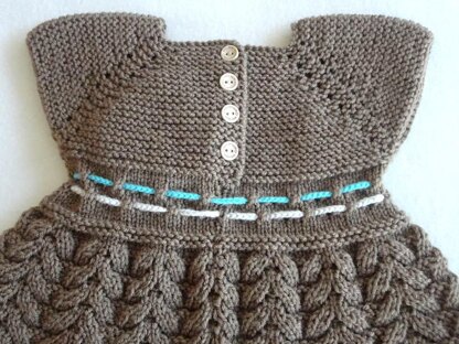 Baby Dress Knitted Diaper Cover Baby Hat PATTERN