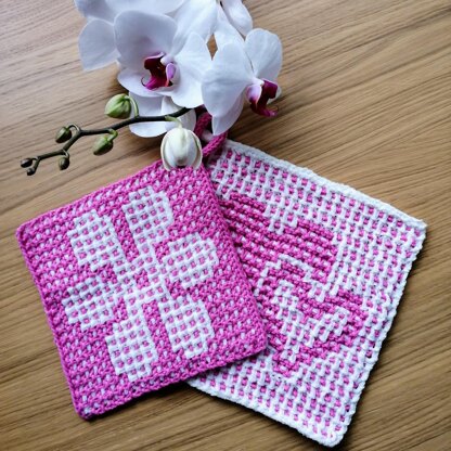 Flower Washcloth