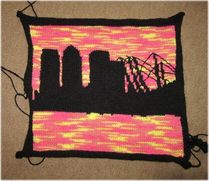 Canary Wharf Cushion