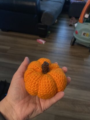 Will's First Pumpkin